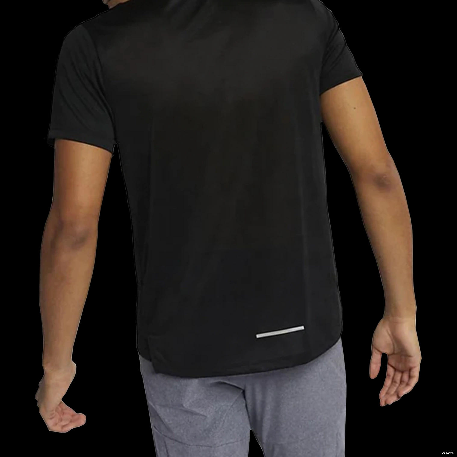 Dri-Fit Miler Black Nike 1.0 Shirt T 0725